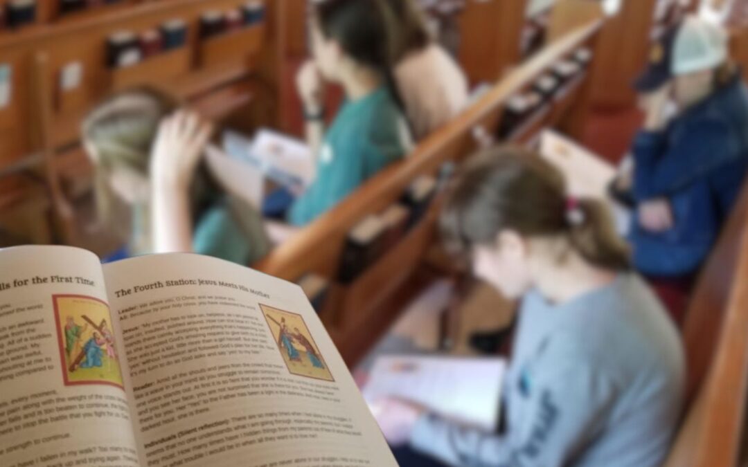 engaging youth in the stations of the cross this lent